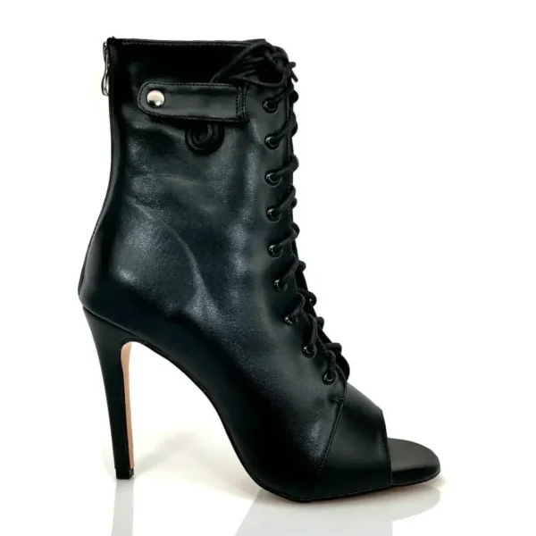 Black Jazz Dance Shoes Girl Sexy Ballroom Party Boots Salsa Dancing for Women Dance Heels Latin Stage Performance 2024 Summer